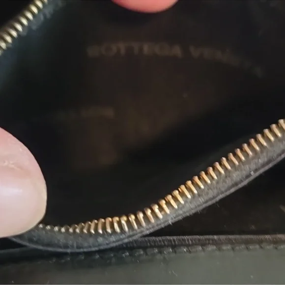 Bottega Veneta Monogram BV Rare Vintage Wallet Canvas Leather Trim. NO CALLOUTS - Picture 4 of 12